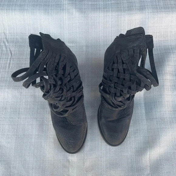 Womens Free People Braided Ankle Booties - Sz. 38 = 8 - Picture 5 of 5